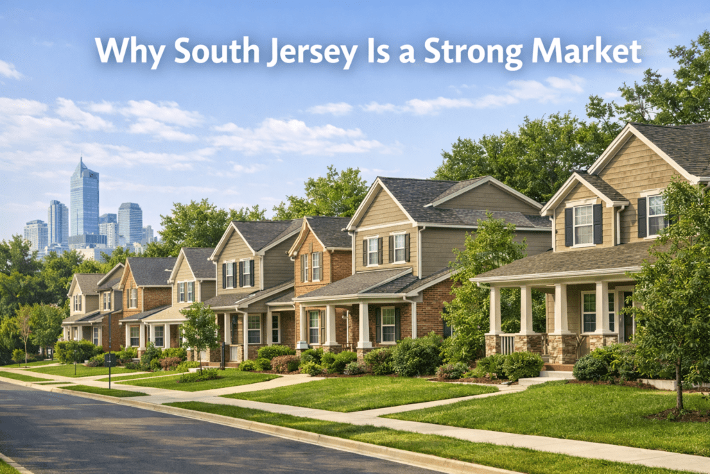 South Jersey residential neighborhoods showing investment opportunities across Camden and Burlington County